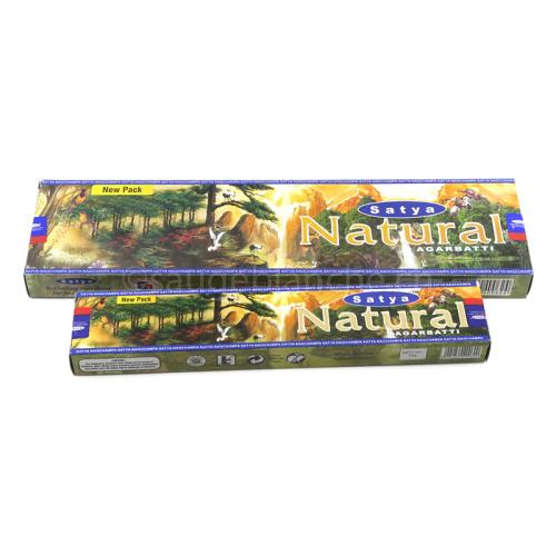 Indische Räucherstäbchen Satya Natural 15g oder 45g - Vanilleduft und Honignoten