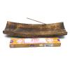 Particularly large and practical wooden incense-holder