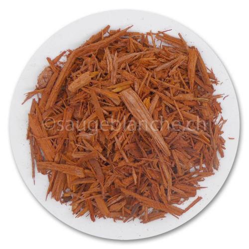 Red sandalwood chips, 50g pouches