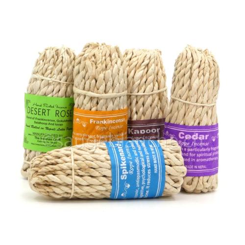 Traditional incense ropes from Nepal - A choice of nine fragrances