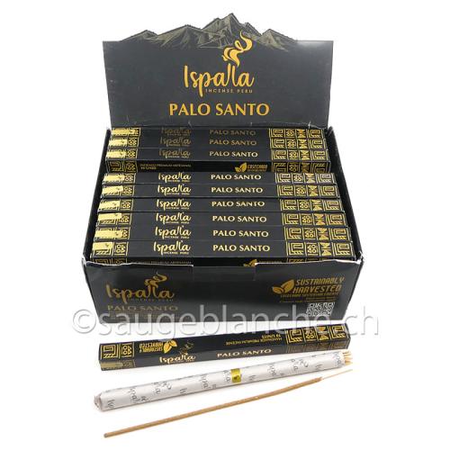Ispalla Incense with Palo Santo from Peru, boxes of 10 sticks