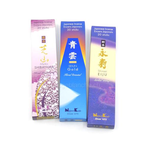 Nippon Kodo Quality Japanese Incense - Boxes of 20 sticks
