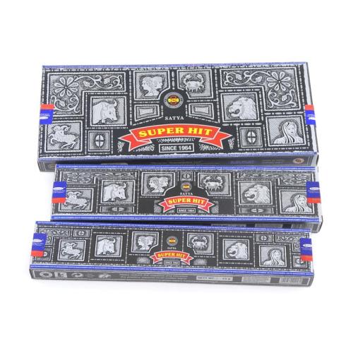 Satya Super Hit Incense - Boxes of 15, 40 or 100g