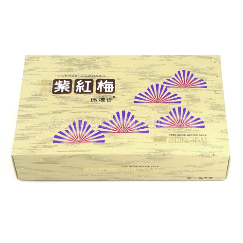 Seijudo Musk Shikobai Japanese Incense - Large 200g boxes