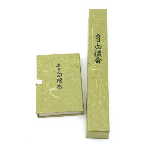 Incienso japonés de sándalo Mainichi Byakudan Premium Sandalwood