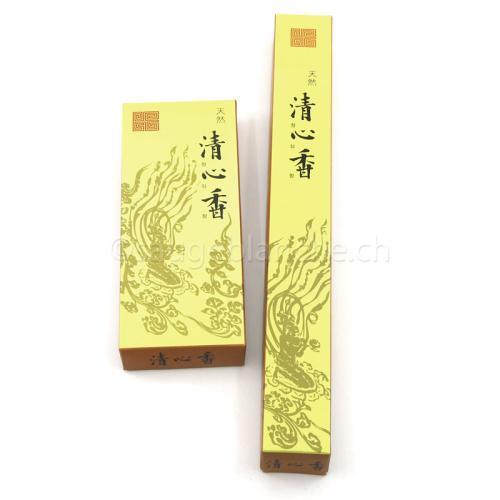 Encens coréen traditionnels Chung Shim. Boîtes de 60g, bâtonnets courts ou longs.